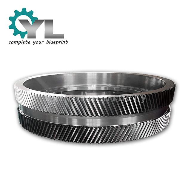 Forging Steel Double Helical Herringbone Ring Gear