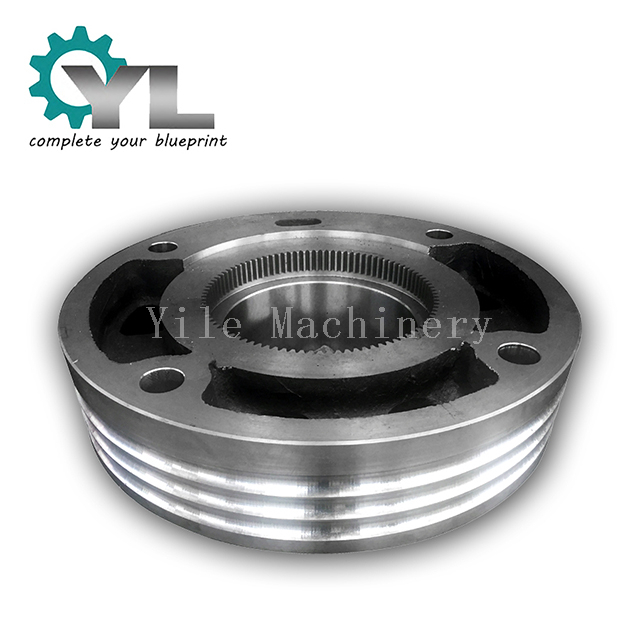 Big Size Belt Pulley Flywheel Pulley For Jaw Crusher Pulley Wheel