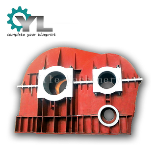 Steel Plate Welding Structure Gearbox Cover Housing 