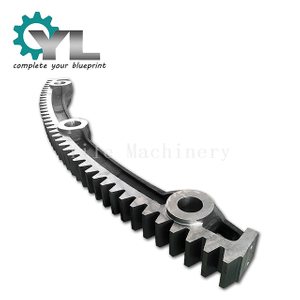 रोटरी होइस्ट कास्ट स्टील AISI 4140 आठ सेगमेंट गियर