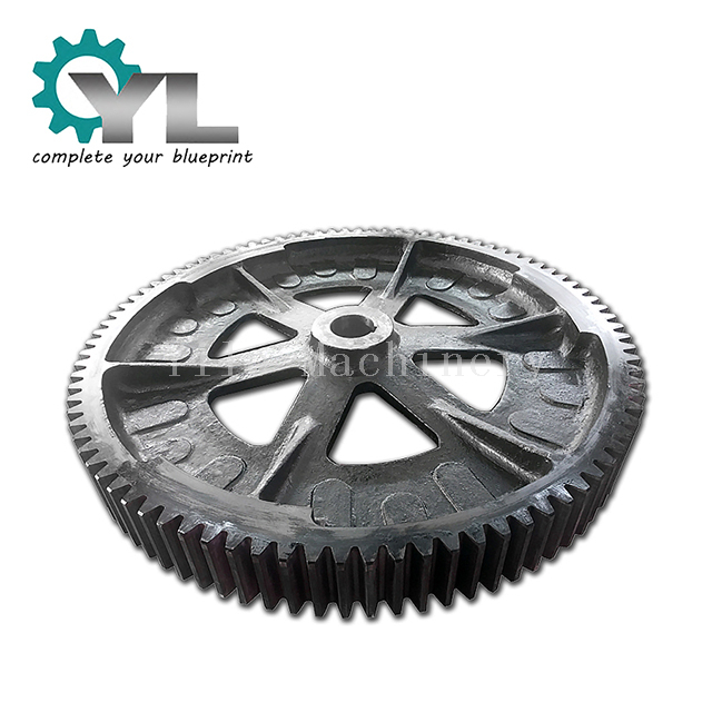Steel Plant Cast Steel 35XM Big Crane Output Gear