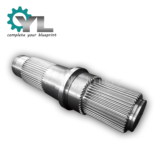 الشركة المصنعة للمسبك المخصص غير القياسي AISI Long Forging Steel Long Spline Shaft