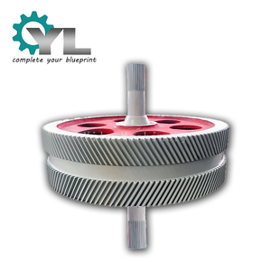 बड़े मॉड्यूल खनन मशीनरी उपकरण 45सी स्पर गियर व्हील