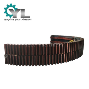 چینی Top Gear Casting 34CrNiMo Ring Spur Rotary Kiln Girth Casting Girth Gear